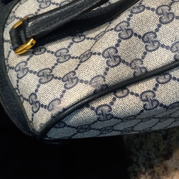 Authentic Vintage Gucci GG Monogram Supreme Sherry Web Ophidia Boston Doctor - Picture 13 of 16